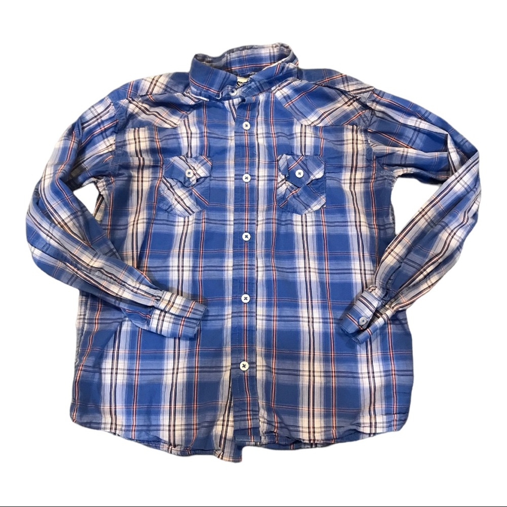 Resistol Ranch Boys Button Down Sz Large